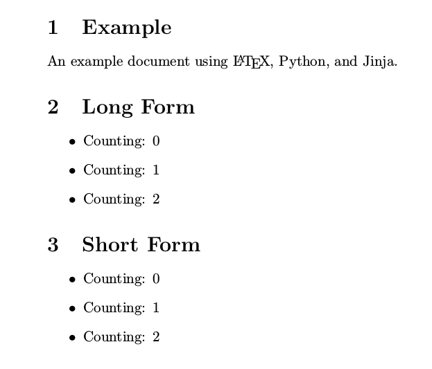 latex jinja python PDF